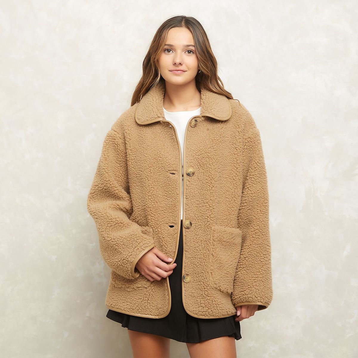 SYBILLA - Chaquetón Peludo Mujer Sybilla