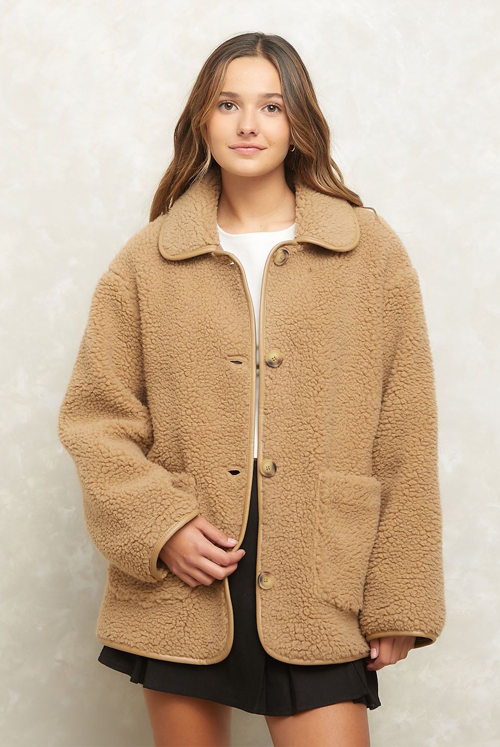 SYBILLA - Chaquetón Peludo Mujer Sybilla