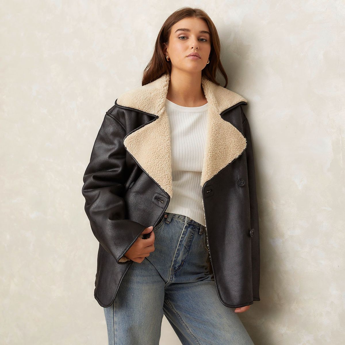 SYBILLA - Chaqueta Aviadora Mujer Sybilla