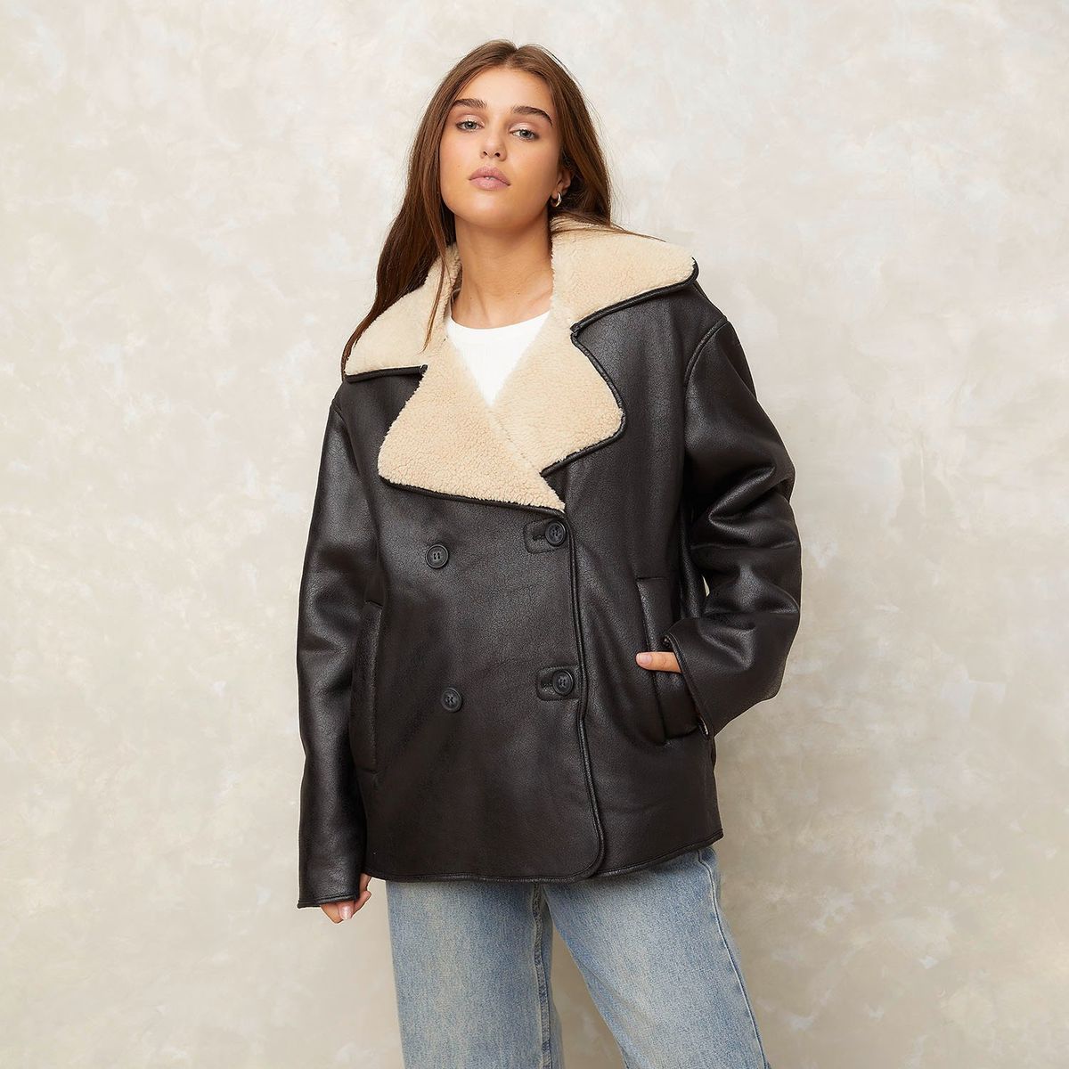 SYBILLA - Chaqueta Aviadora Mujer Sybilla