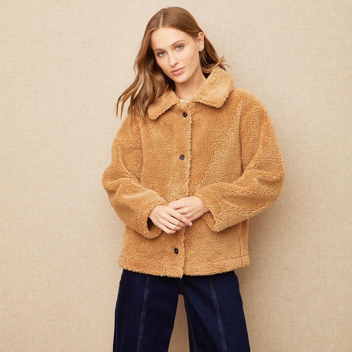 UNIVERSITY CLUB - Chaquetón Peludo Mujer University Club