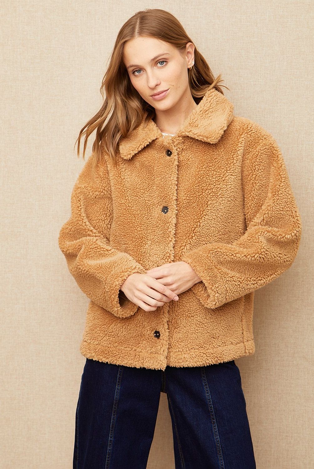 UNIVERSITY CLUB - Chaquet�n Peludo Mujer University Club