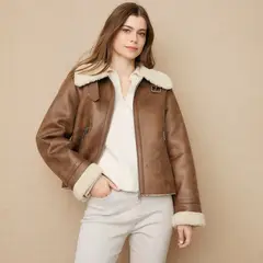 UNIVERSITY CLUB - Chaqueta Aviadora Mujer