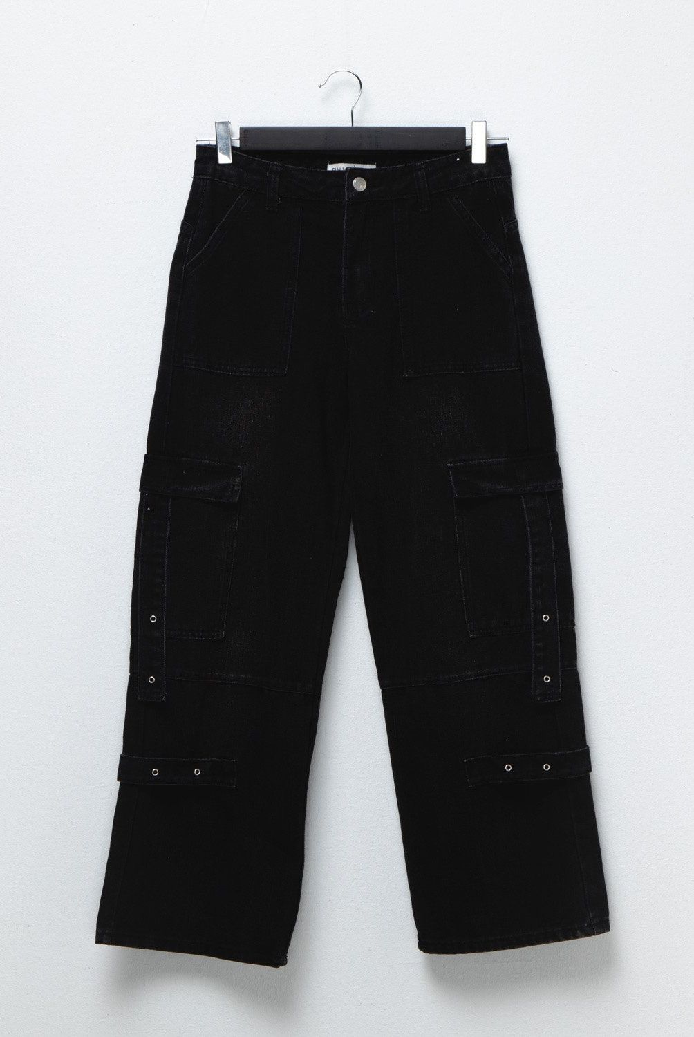 ELEVEN - Jeans Cargo Wide Leg Eleven Niña Algodón Tiro Medio