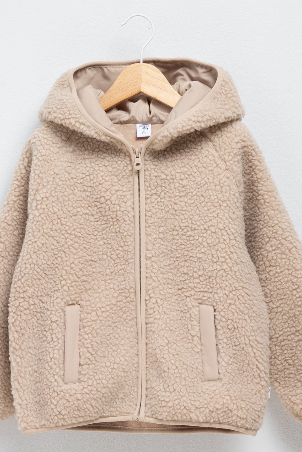 YAMP - Polerón Peludo Con Capucha Niño Yamp