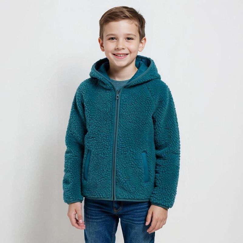 YAMP - Polerón Peludo Con Capucha Niño Yamp