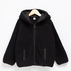 YAMP - Polerón Peludo Con Capucha Niño