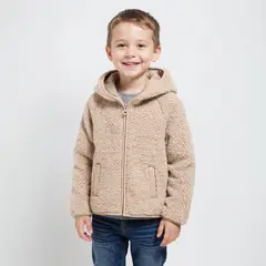 YAMP - Polerón Peludo Con Capucha Niño