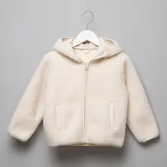 YAMP - Polerón Peludo Con Capucha Niña