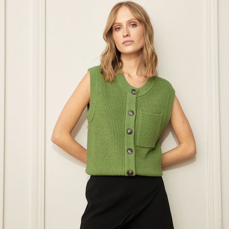 BASEMENT - Cardigan Mujer Basement
