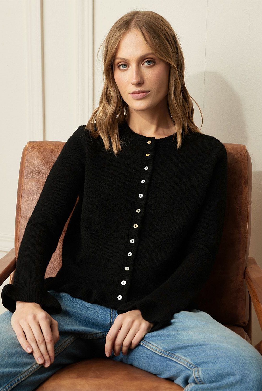 BASEMENT - Cardigan Mujer Basement