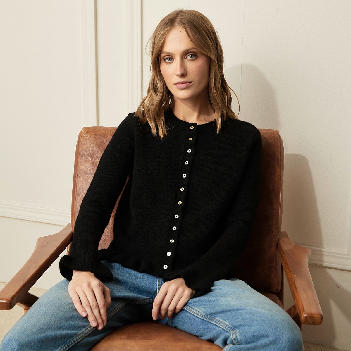 BASEMENT - Cardigan Mujer Basement