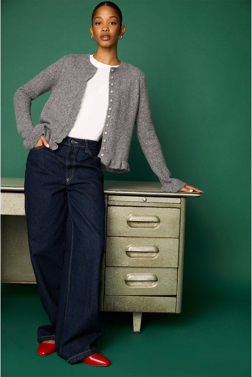 BASEMENT - Cardigan Mujer Basement