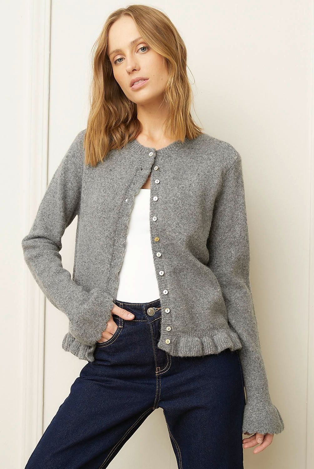 BASEMENT - Cardigan Mujer Basement
