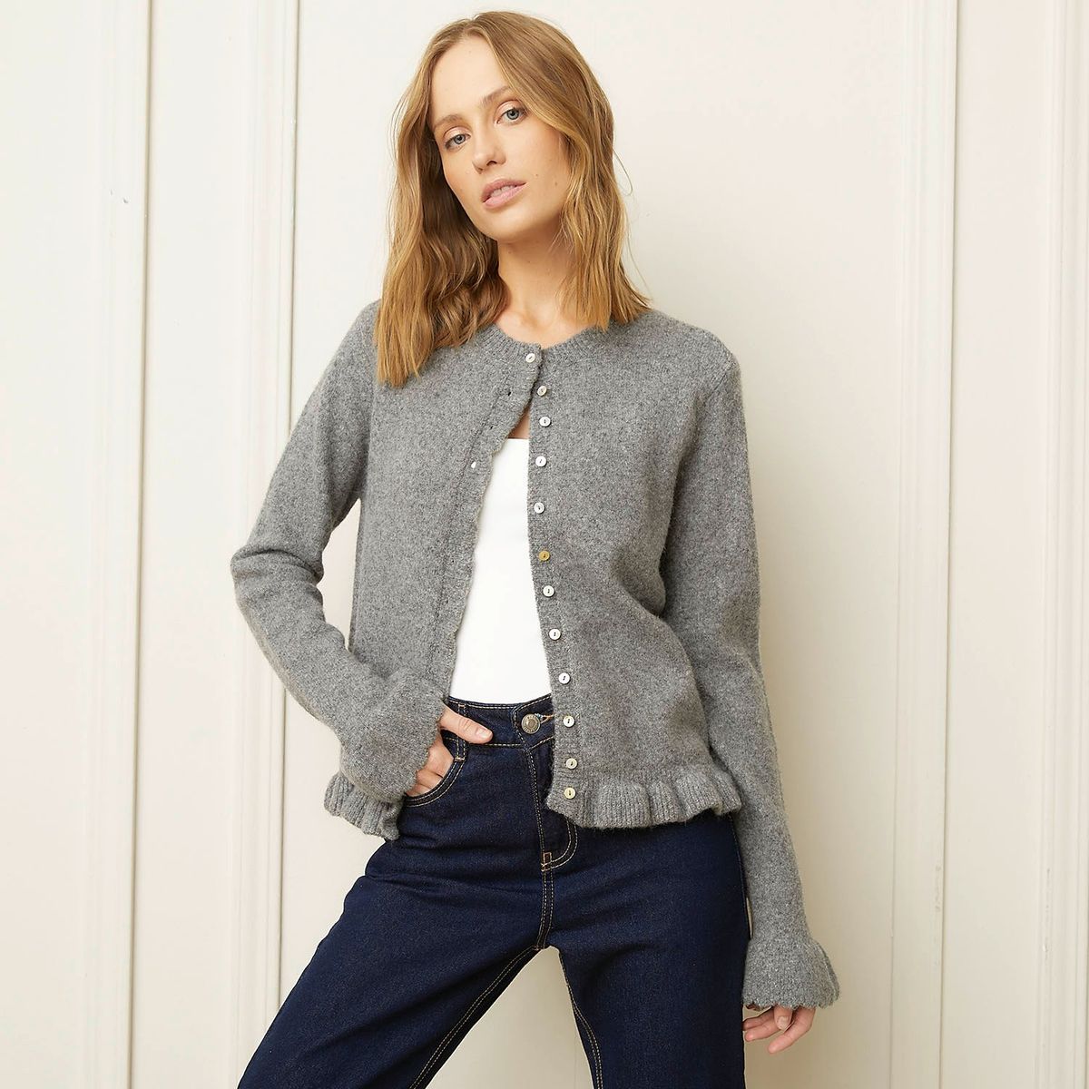 BASEMENT - Cardigan Mujer Basement