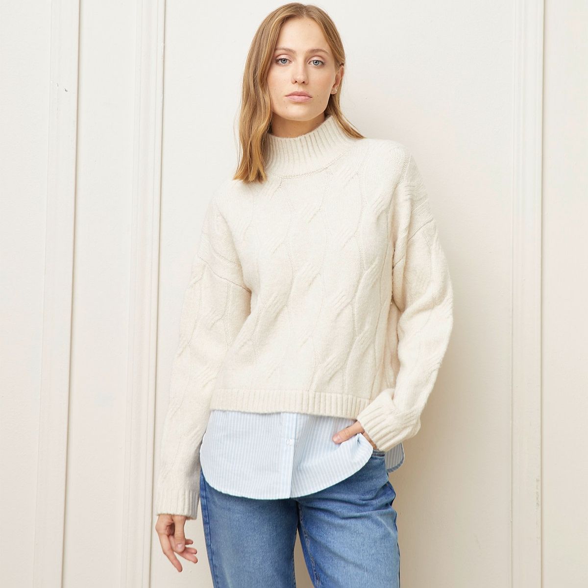 BASEMENT - Sweater Mujer Basement