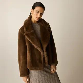UNIVERSITY CLUB - Abrigo Peludo Mujer