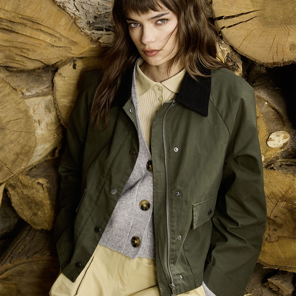 BASEMENT - Chaqueta Mujer Basement