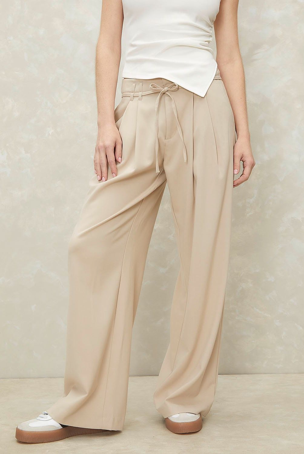 SYBILLA - Pantalón Tiro Medio Mujer Sybilla