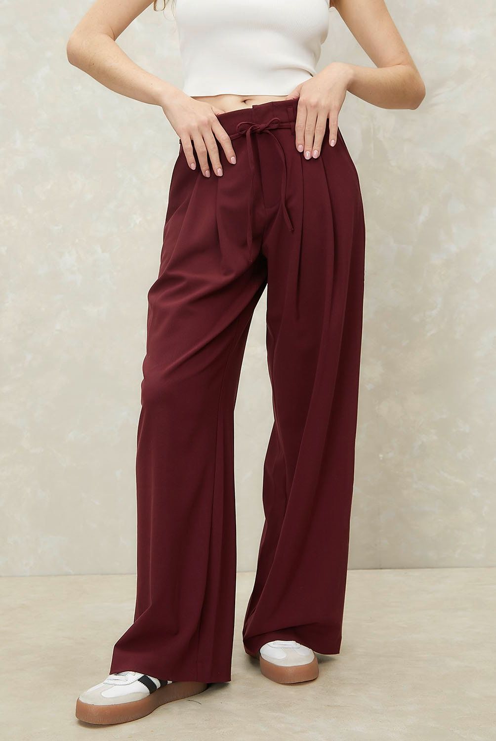 SYBILLA - Pantalón Tiro Medio Mujer Sybilla