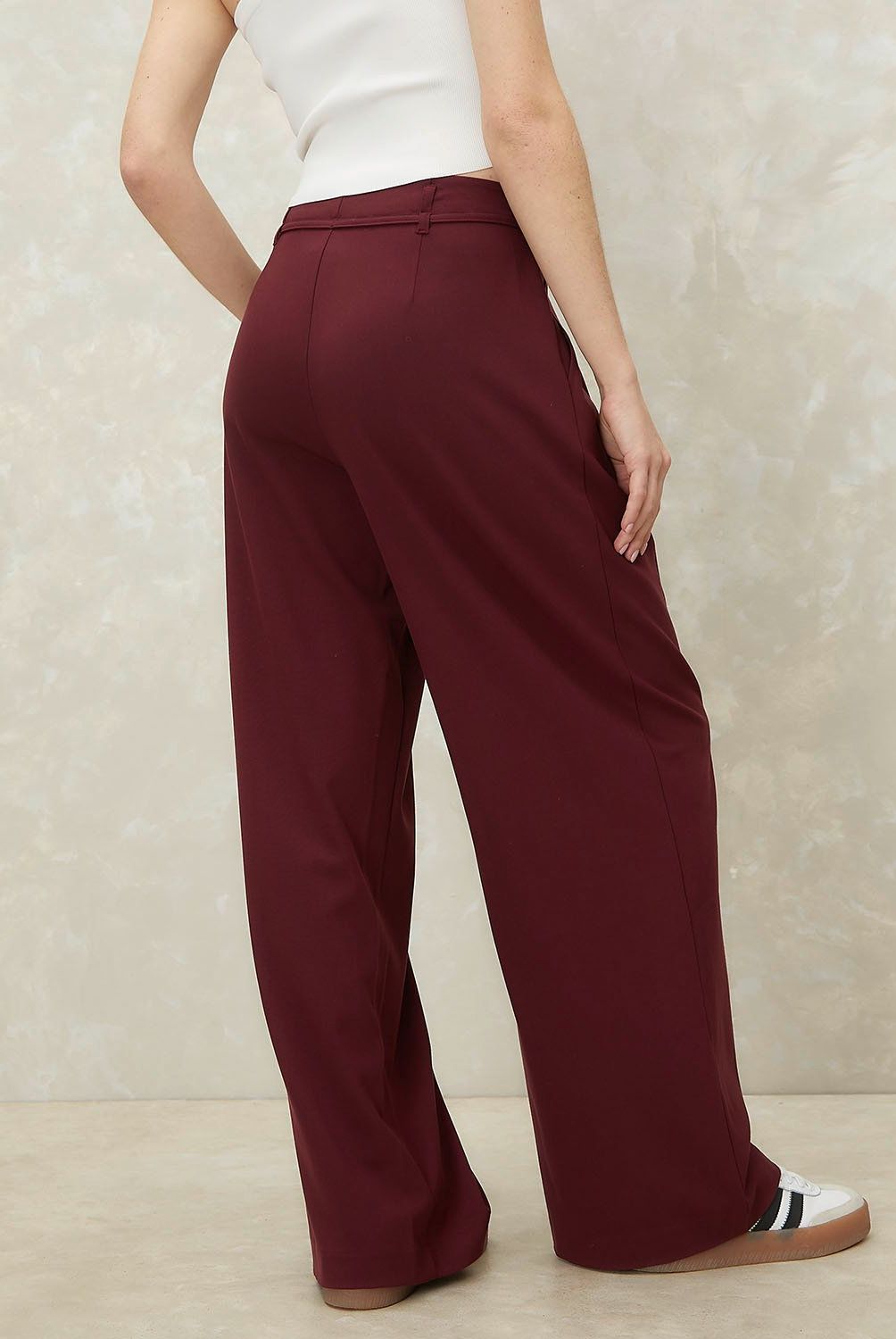 SYBILLA - Pantalón Tiro Medio Mujer Sybilla