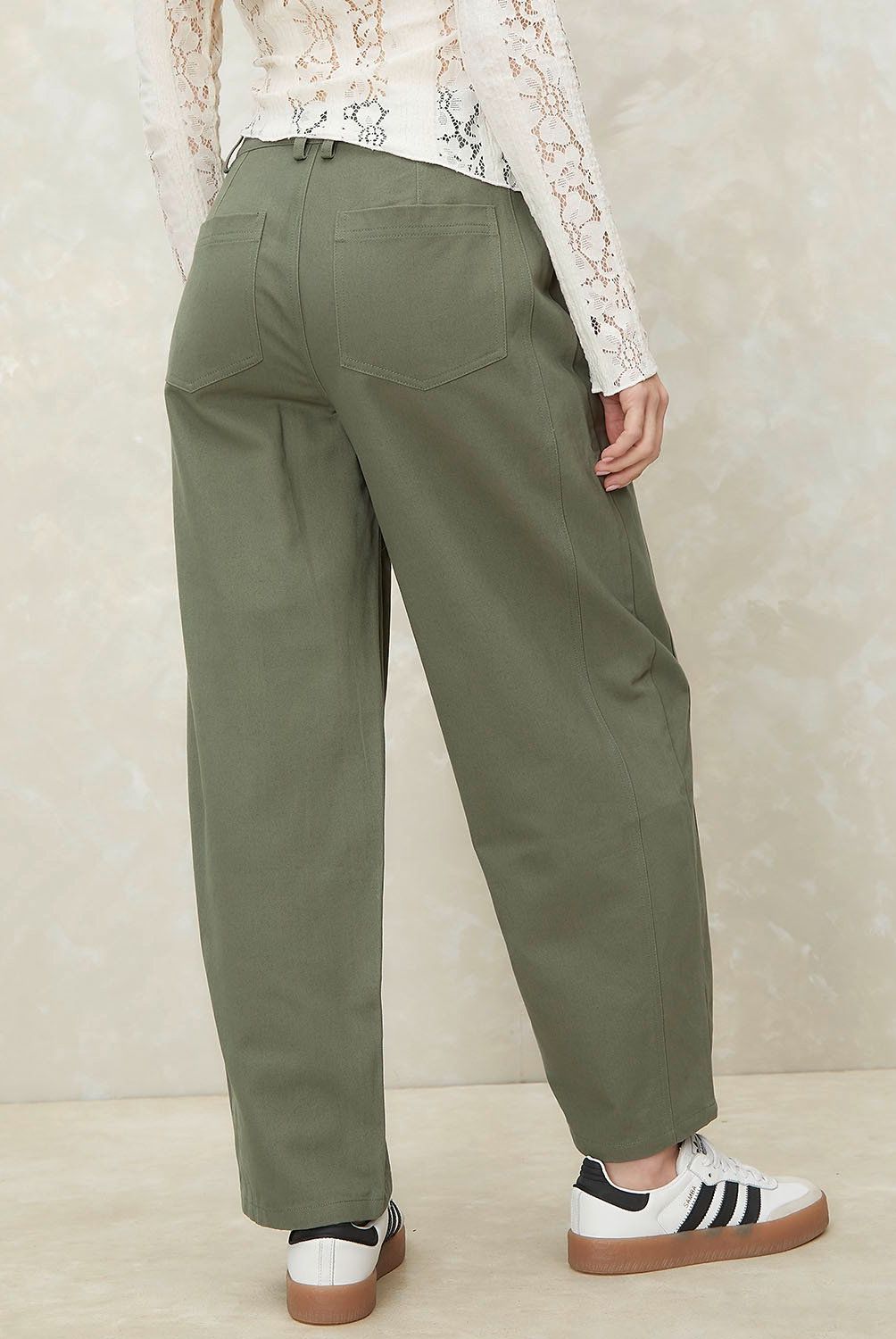 SYBILLA - Pantalón Tiro Medio Mujer Sybilla