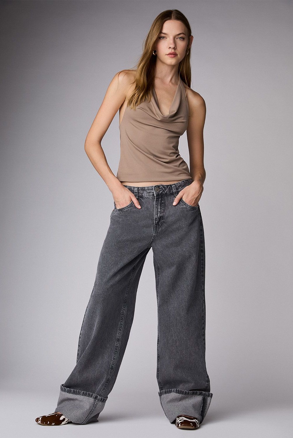 SYBILLA - Peto Sybilla Casual Mujer Cuello En V Sin Mangas