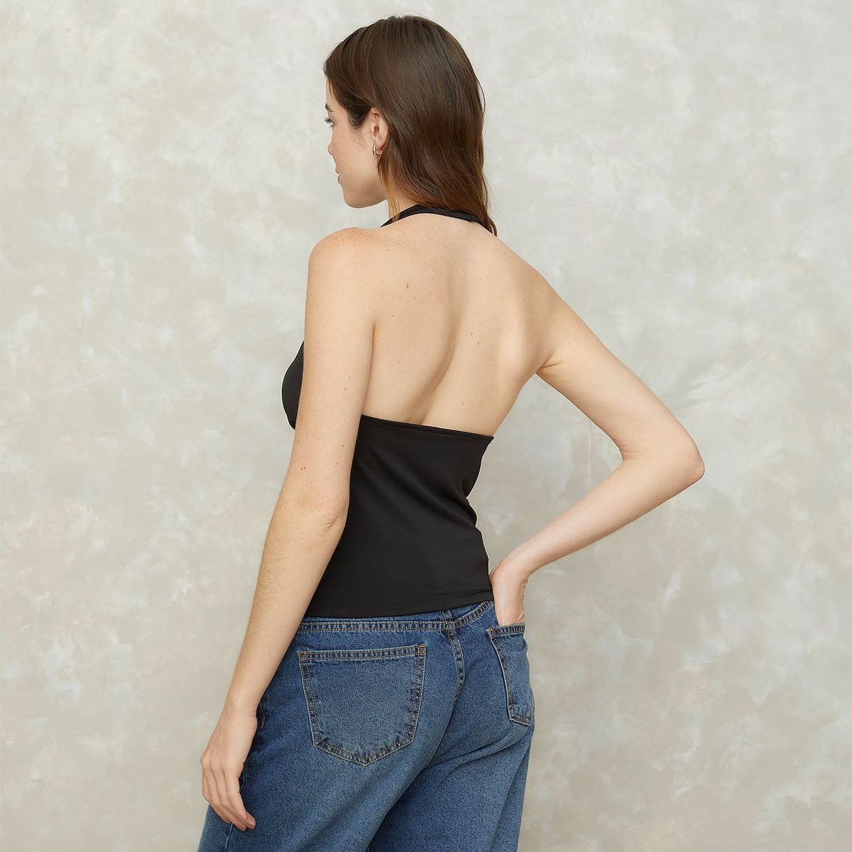 SYBILLA - Peto Sybilla Casual Mujer Cuello En V Sin Mangas