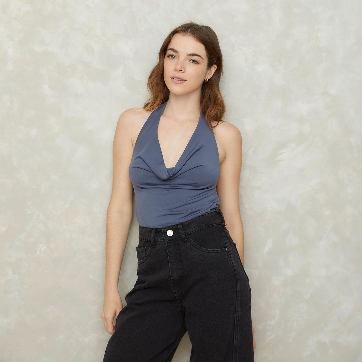 SYBILLA - Peto Sybilla Casual Mujer Cuello En V Sin Mangas