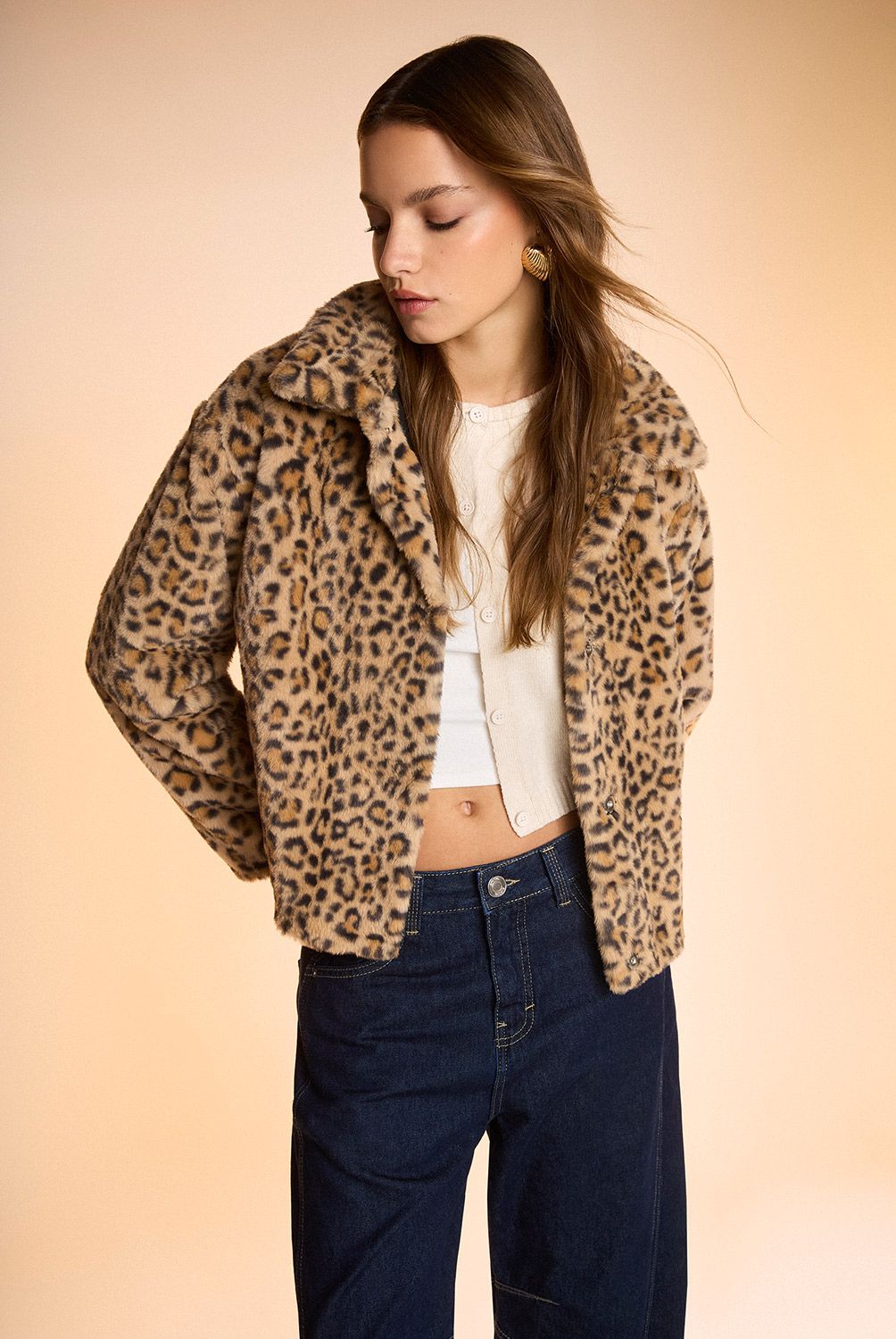SYBILLA - Chaquetón Peludo Mujer Sybilla
