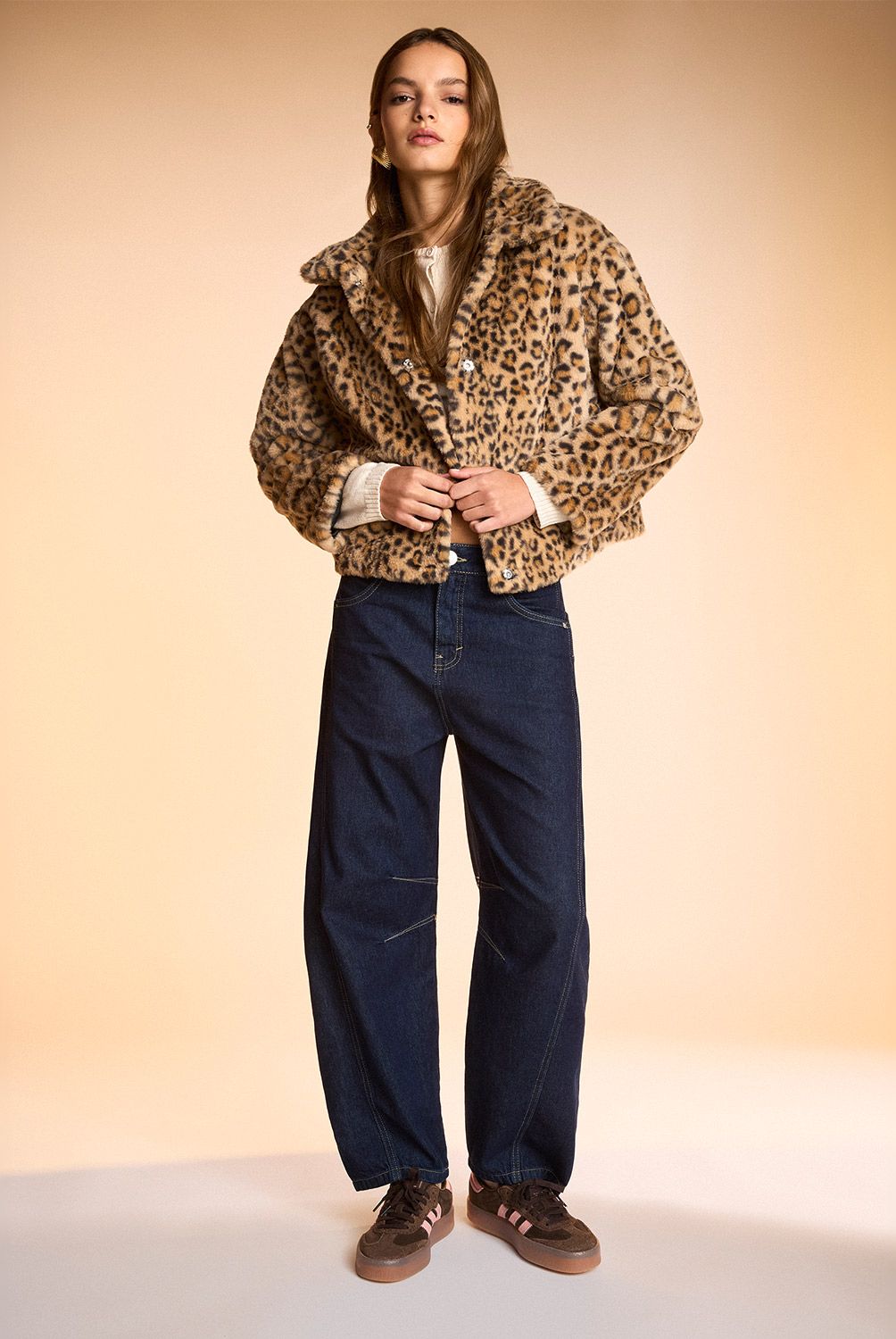 SYBILLA - Chaquetón Peludo Mujer Sybilla