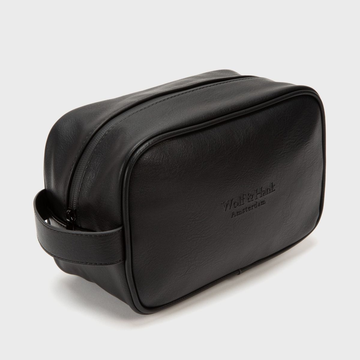 WOLF&HANK - Bolso de Mano Hombre Wolf&Hank Negro
