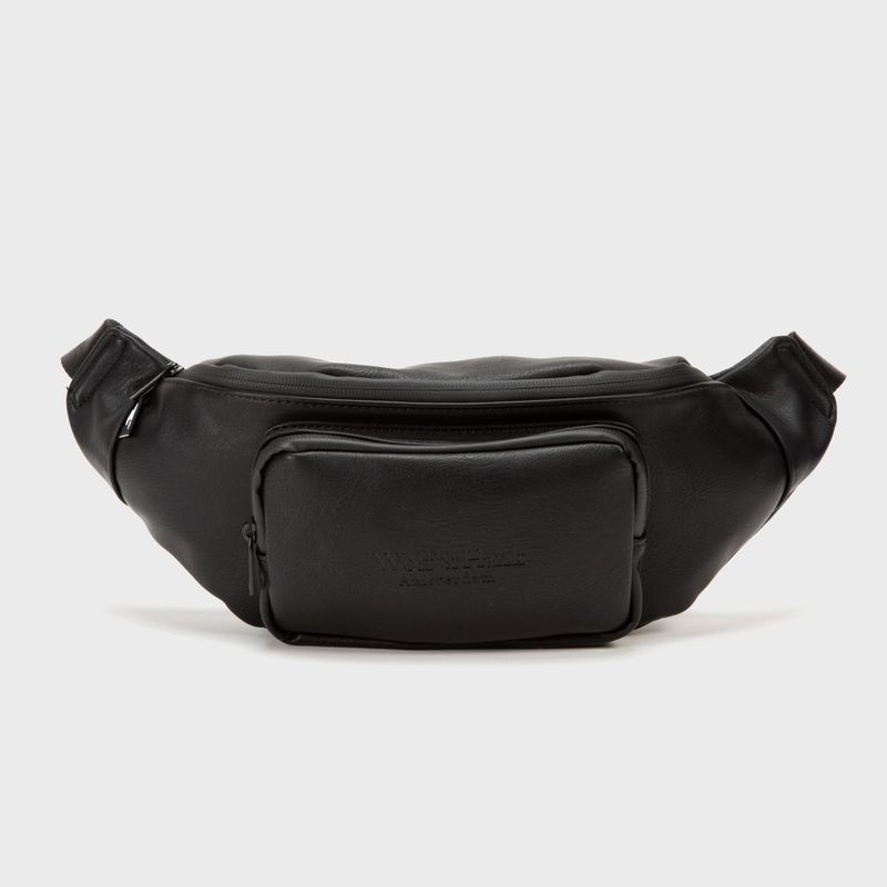 WOLF&HANK - Bolso de Cintura Hombre Wolf&Hank Bannexus Diseño Liso
