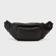 WOLF&HANK - Bolso de Cintura Hombre Bannexus Diseño Liso
