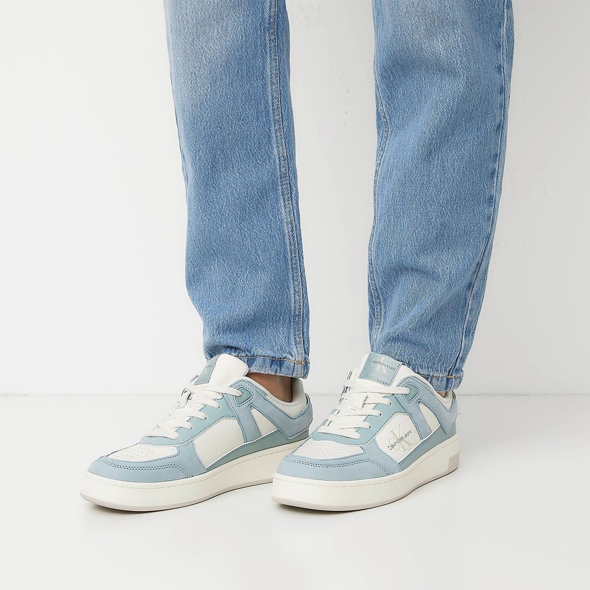 CALVIN KLEIN - Zapatilla Urbana Mujer Celeste Calvin Klein