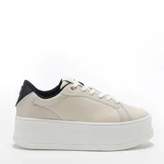 TOMMY HILFIGER - Zapatilla Urbana Mujer Beige