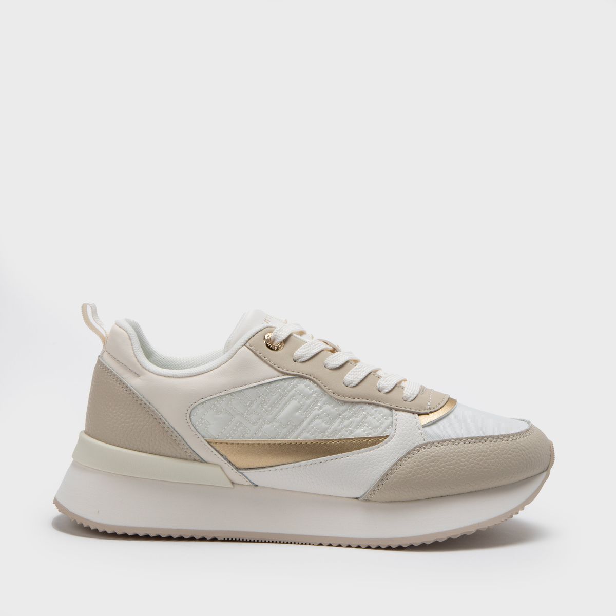 TOMMY HILFIGER - Zapatilla Urbana Mujer Beige Tommy Hilfiger