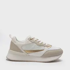 TOMMY HILFIGER - Zapatilla Urbana Mujer Beige