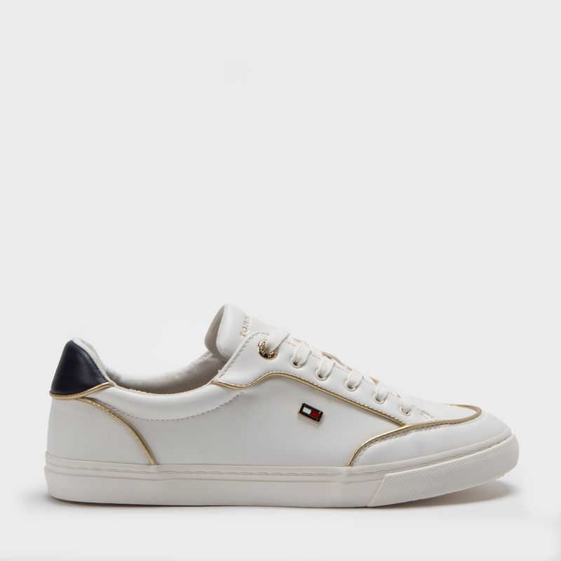 TOMMY HILFIGER - Zapatilla Urbana Mujer Blanco Tommy Hilfiger