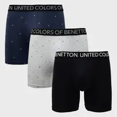 BENETTON - Pack De 3 Boxers Algodón Hombre