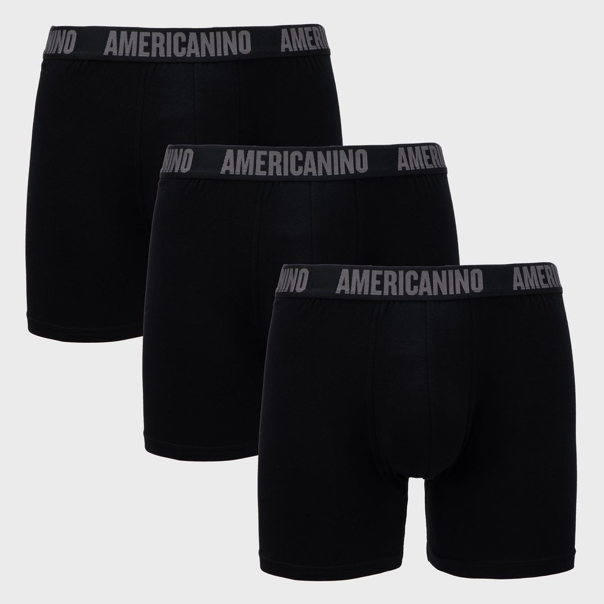 AMERICANINO - Pack De 3 Boxers Algodón Hombre Americanino