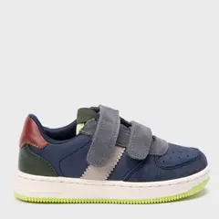 CONIGLIO - Suede Zapatilla Urbana Niña Azul (22 a 26)