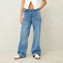 SYBILLA - Jeans Tiro Medio Mujer