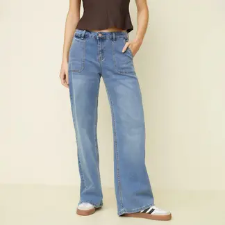 SYBILLA - Jeans Tiro Medio Mujer