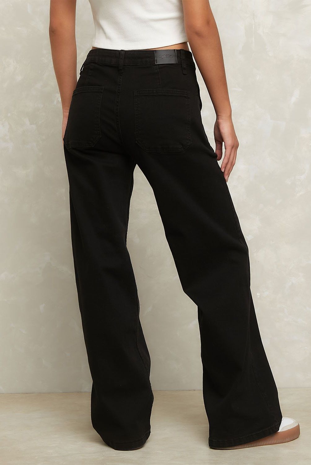 SYBILLA - Jeans Tiro Medio Mujer Sybilla