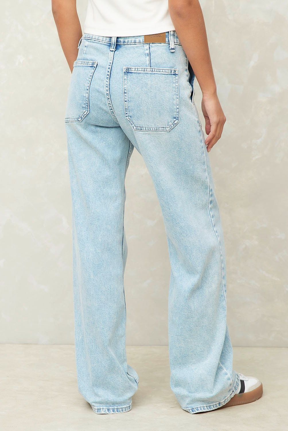 SYBILLA - Jeans Tiro Medio Mujer Sybilla