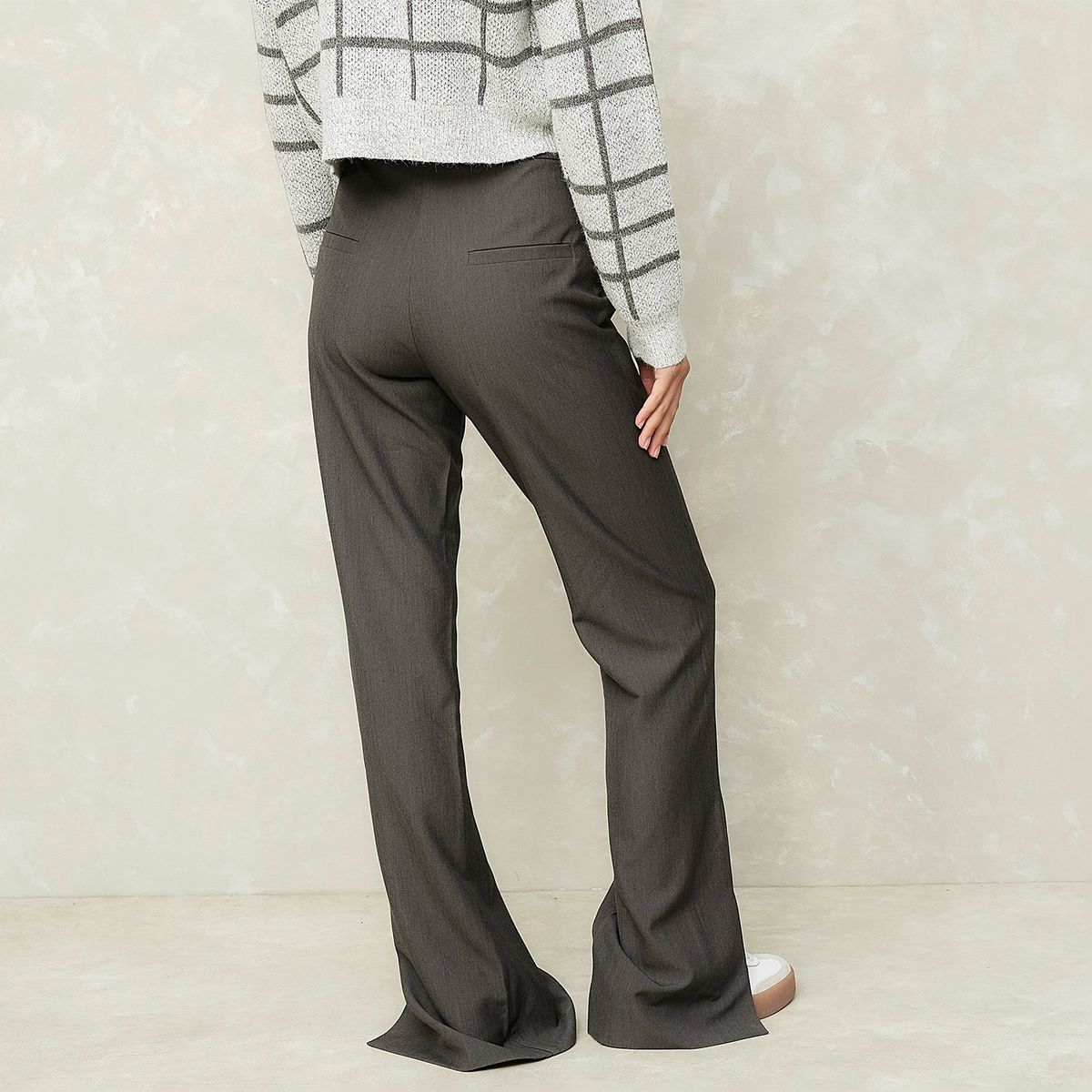 SYBILLA - Pantalón Tiro Medio Mujer Sybilla