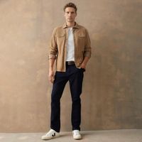 Jeans Slim Fit Algodón Hombre