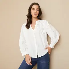 UNIVERSITY CLUB - Blusa Algodón Mujer