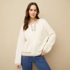 UNIVERSITY CLUB - Cardigan Mujer
